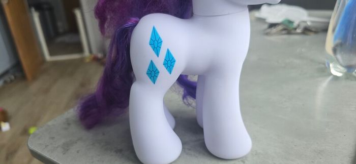 8 inch Rarity Styling Large knotty Hair Brushable 2013 HTF MLP G4 My Little Pony