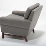 Vintage Grey Tweed Armchair, Sweden, 1960s. Image 10