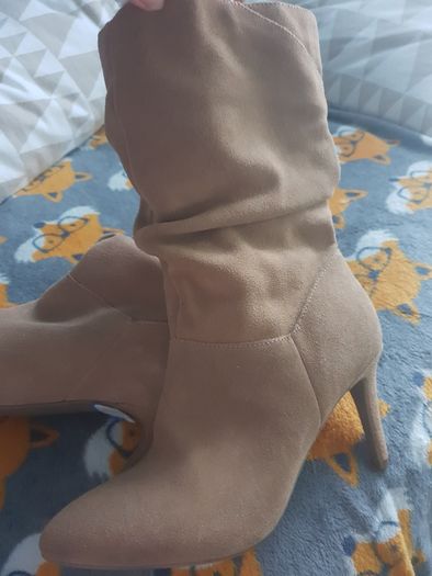 Leather boots