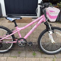 Girls 20-inch mountain bike - pink
