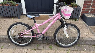 Girls 20-inch mountain bike - pink