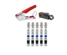 Coax Cable Crimper / Coaxial Cable Compression Tool Kit