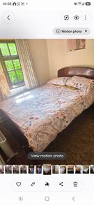 vintage bed ....double ...mattress not included but there is a base available