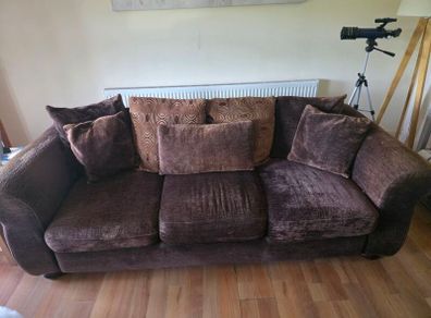3 Piece Sofa Suite  3 Seater 2 Seater & Armchair