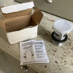 Sink basin waste