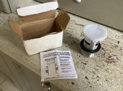 Sink basin waste