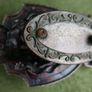 Vintage Door Knocker, Bronze Lion Head Image 6
