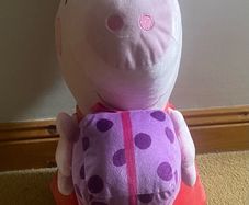 Large peppa pig teddy