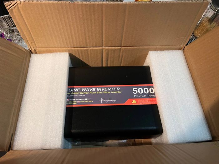 5000W 12V inverter for camper van or boat