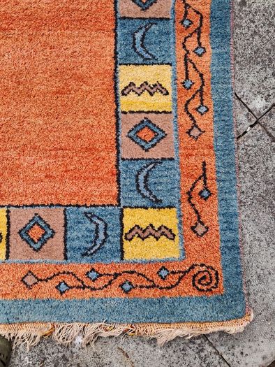 Two wool rugs
