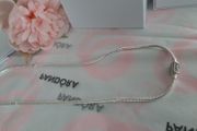 New pandora necklace with sparkling cubic zirconia clasp