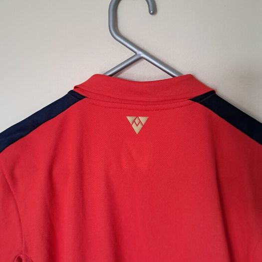 arsenal 2016 polo shirt size medium ptp 19" in excellent condition
