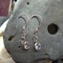 SilverCZ earrings,Drop earrings,New,Gift.Silver earrings Image 5