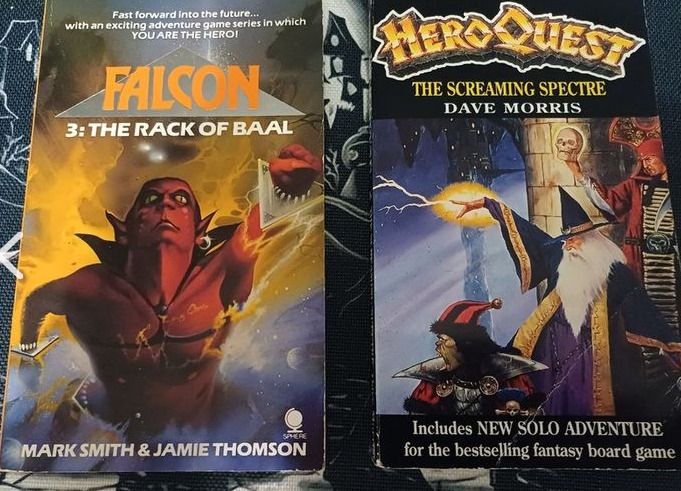 Classic Gamebooks - Heroquest, Falcon, White Warlord