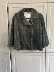 Faux fur coat by Rebecca Taylor