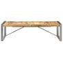 Coffee Table 140x70x40 cm Rough Mango Wood Image 2