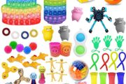 Fidget Toys 50 Pack,Fidget Toys Pack of 50,Fidget Packs Sets for Girls Boy,Sensory Toys Pack 50 For Autism to Relieve Stress,Fidget Pack for Birthday Party Gifts, Fun Fidget Toy Set Classroom Reward (FREE POSTAGE)