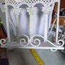 Vintage Cast Iron Cookbook Stand Holder Large Cookbook Holder White Metal Cookbook Stand for Kitchen iPad Recipe Book Stand Image 8