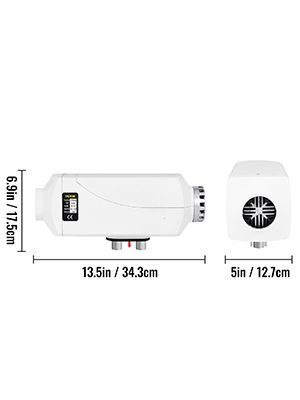 New Digital SW 5KW Car Heater 12V Air Diesel Heater for Bus Auto Boats Yacht Motorhome Trailer Trucks RV 5000W Air Diesel Parking Heater