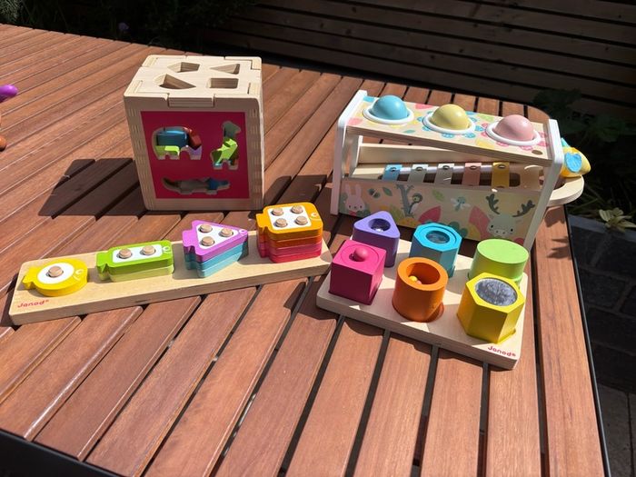 Wooden Learning Toy Bundle