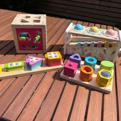 Wooden Learning Toy Bundle