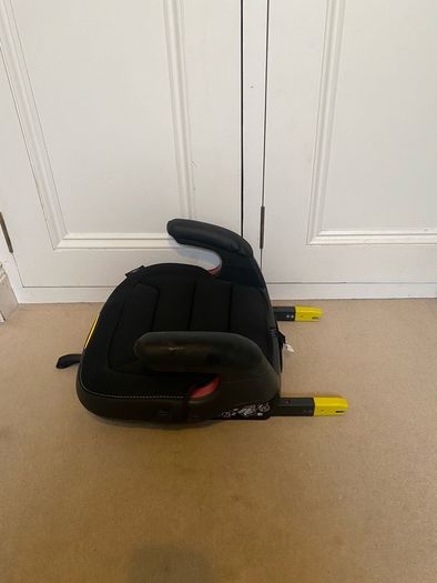 New Peg Perego Car Seat 2-3 Shuttle Isofix  - Black Liquorice