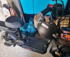 Electric moped bike
