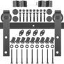 Sliding Barn Door Hardware Kit, 12FT Image 2