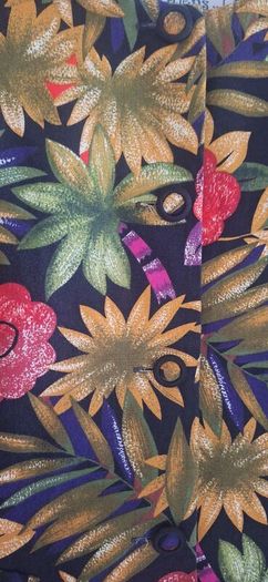 Womens Vibrant Botanical Print Tailored Jacket