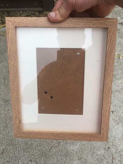 Oak photo frame