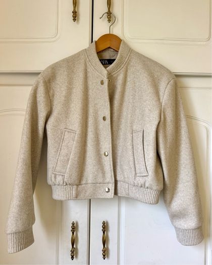 zara bomber jacket