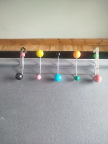 Vintage Mid-Century Atomic Sputnik coat hanger