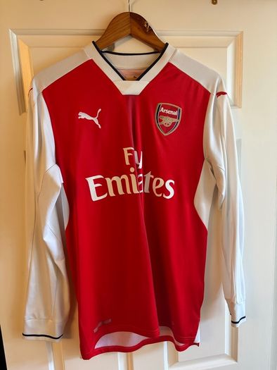Arsenal FC Granit Xhaka long Sleeve 2015 Jersey Medium