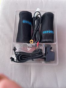 Oxford motorcycle heated overgrips