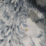 TWO VINTAGE THICK FRENCH toile de jouy fabric cushions Image 5