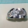 Gents Designer 18ct White Gold Filled Ring Image 3