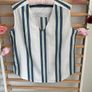 Marks & Spencer striped top size 12 100% cotton Image 2