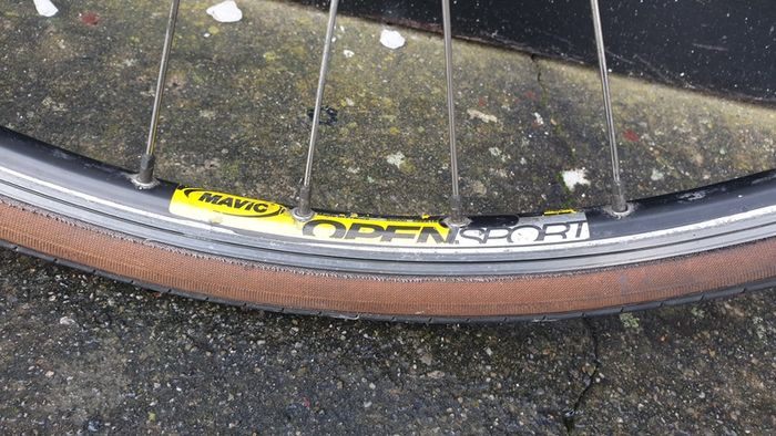 Mavic Road Bicycle Wheel with Tyre + Tube