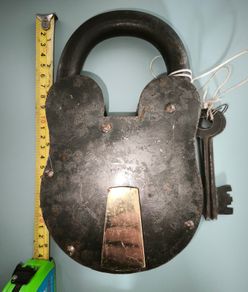 Interesting Oversized padlock