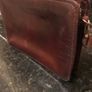 Leather Wrist Clutch Bag Image 4