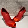 CHANEL Peeptoe Heels (size 5) Image 6