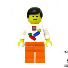 Lego Denmark Minifigure Lego World Rare Bella Center 2009. 02. 12-15. Parken Special Edition Rare