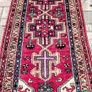 Hand knotted antique Persian rug runner Image 2