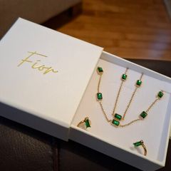 Fior Jewellery Emerald Set