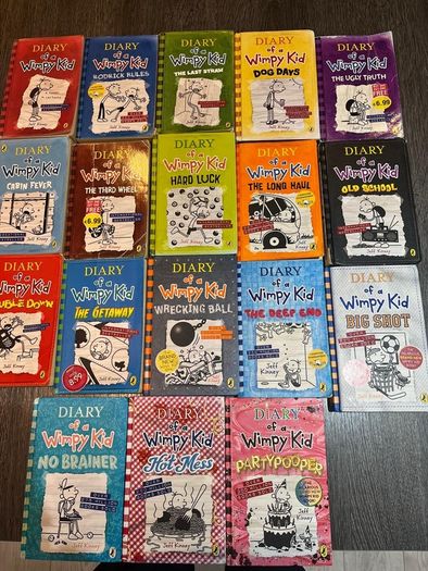 Diary of a Wimpy Kid Book Collection