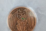 5oz  .999 Fine Copper ,Gargoyle Round