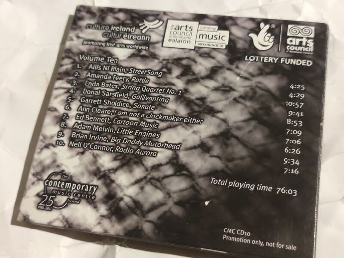 Contemporary Music From Ireland Cd