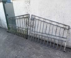 2 garden gates