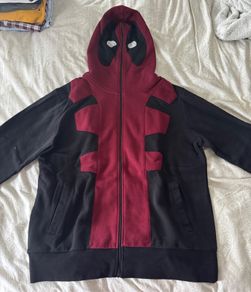 Deadpool Full-Zip Costume Hoodie M