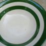 TG Green bowls, Cornishware bowls, green stripe, Clover Leaf Image 4
